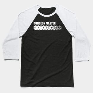 RPG Design - Dungeon Master (Dices) Baseball T-Shirt